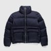 Auralee Blouson En Duvet Ripstop Super Leger Noir | Vetements D'Exterieur