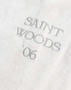 Saintwoods Polo Coton Eponge Gris Clair | T-Shirts