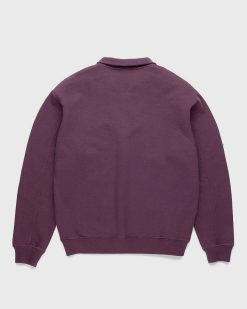 Highsnobiety Polaire Zippe Col Montant Staples Violet | Tricots