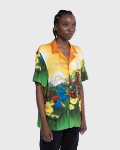 Stockholm Surfboard Club Chemise Boutonnee Aerographe Floral Multi | Chemises