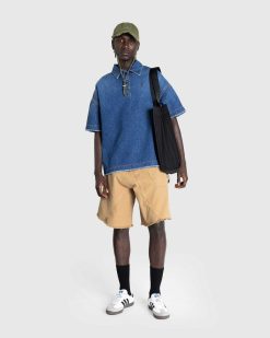 J.W. Anderson Polo En Jean Bleu Clair | Chemises