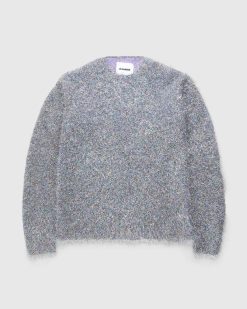 Jil Sander Pull En Mohair Melange Metallise Multi | Tricots