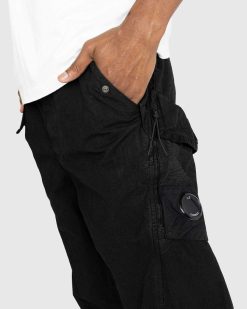 C.P. Company Pantalon Detail Objectif Noir | Pantalon