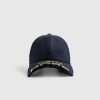 Martine Rose Casquette A Visiere Coupee Marine | Chapeaux