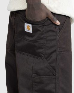 Carhartt WIP Pantalon Double Genou Tabac/Rince | Pantalon