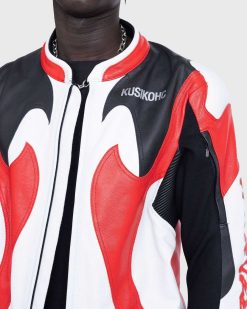 KUSIKOHC Veste Spidi Burn Rider Rouge | Vetements D'Exterieur