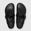 Birkenstock Boston Eva Noir | Des Sandales