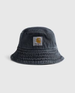 Carhartt WIP Chapeau Bob Garrison Noir/Teint En Pierre | Chapeaux