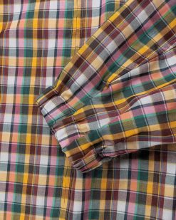 Auralee Blouson Tisse En Coton Mix Madras Check | Vetements D'Exterieur