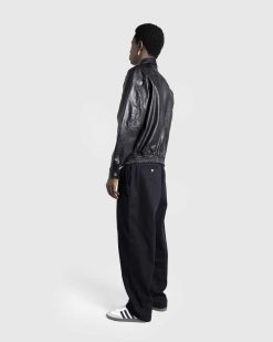 Highsnobiety HS05 Pantalon Plisse En Coton Noir | Pantalon