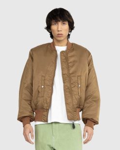 Alpha Industries Bomber Ma-1 Marron Dore | Vetements D'Exterieur