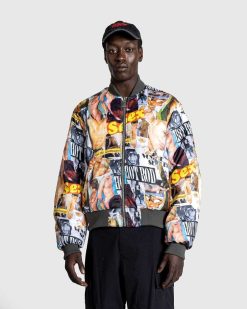 Carne Bollente Blouson Bomber Plaisirs Caches Gris | Vetements D'Exterieur