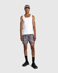 Diesel Short De Bain Bmbx-Ken-37 Noir Delave | Maillots De Bain