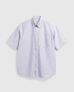 Carhartt WIP Chemise Braxton M/S Charbon/Cire | T-Shirts