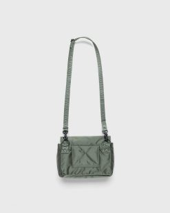 Porter-Yoshida & Co. Sac Bandouliere Tanker Clip Vert Sauge | Sacs