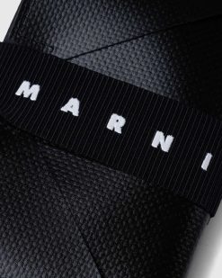 Marni Portefeuille A Trois Volets Noir | Portefeuilles