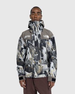 The North Face Veste Gore-Tex Mountain Falcon Brown Conrads Notes Print | Vetements D'Exterieur