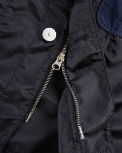 Stone Island Veste Legere Polyester Tela Bleu Marine | Vetements D'Exterieur