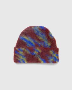 Ahluwalia Bonnet Ongoye Rouge | Accessoires D'Hiver