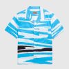 Missoni Chemise De Bowling A Manches Courtes Bleu/Noir/Blanc | Chemises