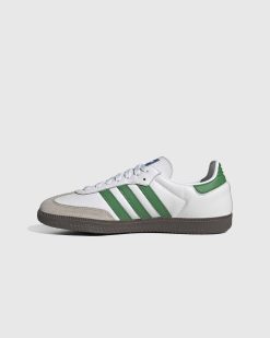 Adidas Samba Og Blanc/Vert | Baskets