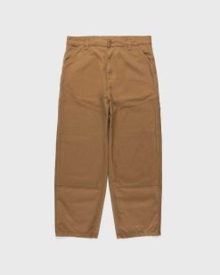 Carhartt WIP Pantalon A Panneaux Larges Rince Hamilton Brown | Pantalon