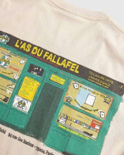 L'As du Fallafel T-Shirt A Manches Courtes Blanc Casse | T-Shirts