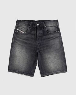 Diesel Denim Court Et Regulier | Shorts