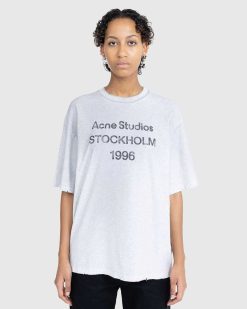 Acne Studios Stockholm 1996 T-Shirt Gris | T-Shirts