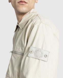 Stone Island Veste Ghost Piece Beige | Vetements D'Exterieur