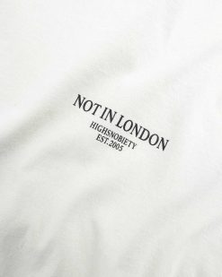 Highsnobiety Tee-Shirt A Manches Longues Tea Cup Blanc | T-Shirts