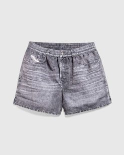 Diesel Short De Bain Bmbx-Ken-37 Noir Delave | Maillots De Bain