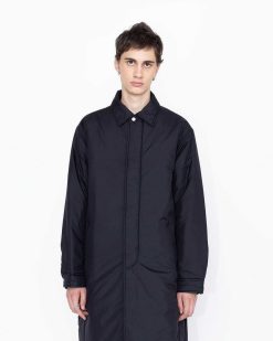 Highsnobiety HS05 Trench-Coat Eco-Poly A Isolation Legere Noir | Vetements D'Exterieur