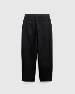 Highsnobiety HS05 Pantalon Plisse En Coton Noir | Pantalon