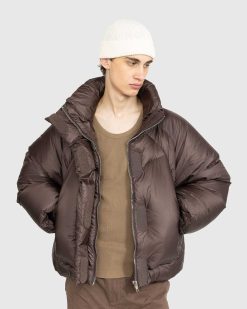 Entire Studios Uvr Puffer Boue Beige | Vetements D'Exterieur