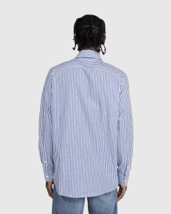 Trussardi Chemise En Popeline De Coton Blanc | Chemises