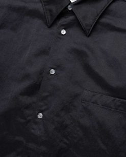 Acne Studios Surchemise Nylon Noir | Chemises