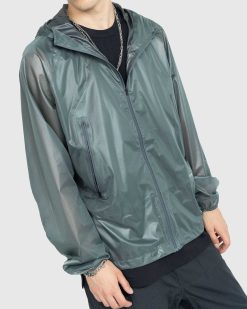 Snow Peak Veste De Pluie Legere Pliable Balsam Green | Vetements D'Exterieur