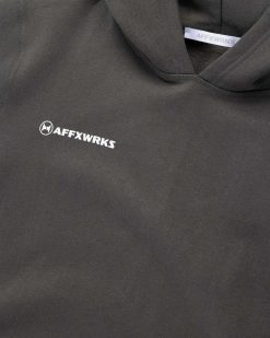 AFFXWRKS Affxwrks Sweat A Capuche Noir Delave | Sueurs