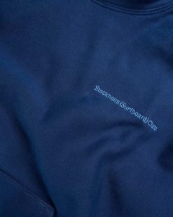 Stockholm Surfboard Club Sweat A Capuche Jes Bleu Nuit | Sueurs