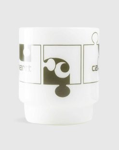 Carhartt WIP Tasse En Verre Assemble Blanc/Plante | Maison