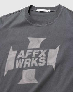 AFFXWRKS T-Shirt Major Sound Noir Delave | T-Shirts