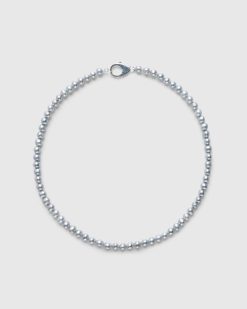 Hatton Labs Chaine De Perles Classique Blanche | Bijoux