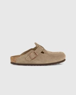 Birkenstock Boston Sfb Taupe | Des Sandales