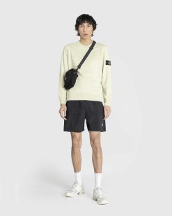 Stone Island Sweat-Shirt Ras Du Cou Teint En Piece Beige Naturel | Sueurs