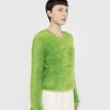 Acne Studios Pull Duveteux A Col En V | Tricots