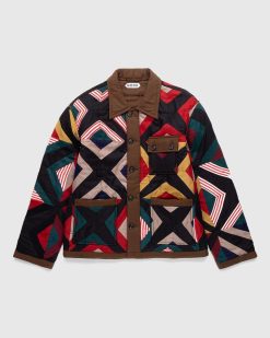 Bode Veste Matelassee Star Cross Multi | Vetements D'Exterieur