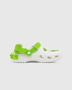 MCM Sabot Ceinture Blanc | Chaussures