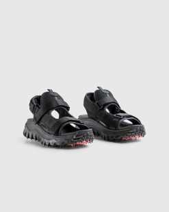 Moncler Sandale Trailgrip Vela Noir | Des Sandales