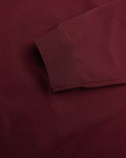 Highsnobiety HS05 Polo Maille Manches Longues Bordeaux | T-Shirts